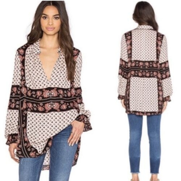 Free People Tops - Free People Floral Bohemian Top.36